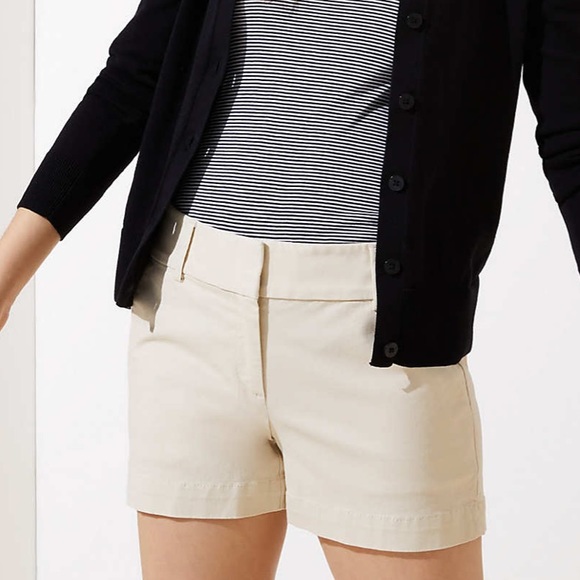 LOFT Pants - 🌹Ann Taylor LOFT | The Riviera Short in Milky Tan